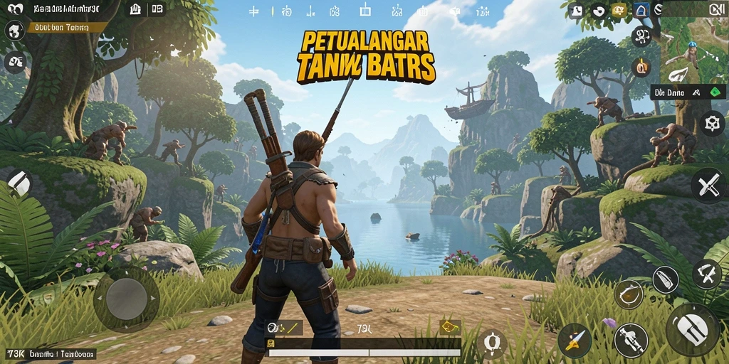 Gameplay Open World 73K yang menarik dan menawan.