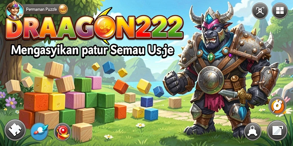 Tampilan gameplay DRAGON222 dengan tantangan puzzle yang menarik.