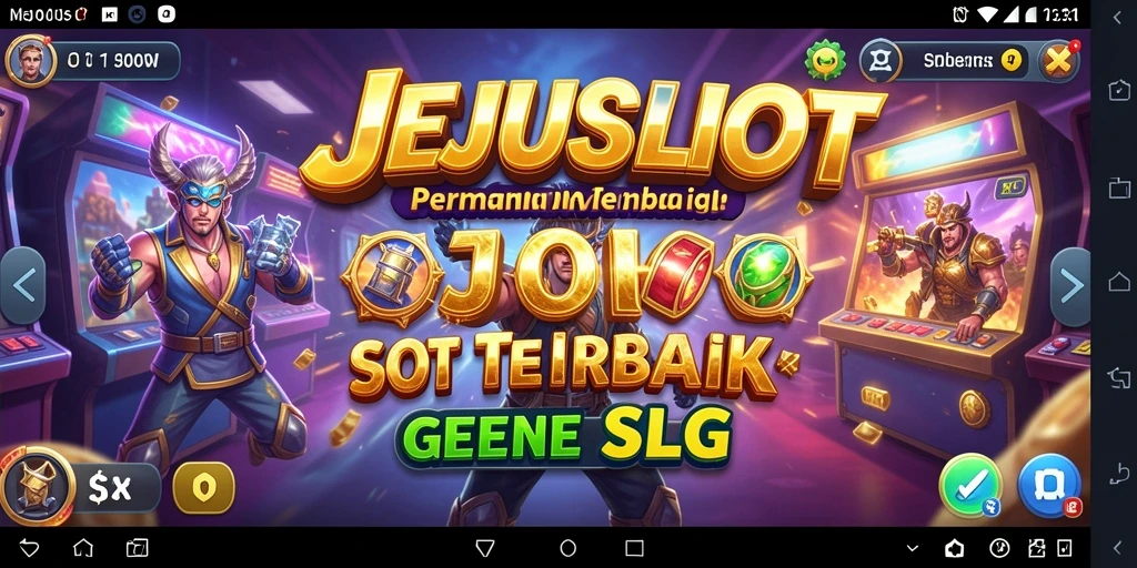 Tampilan menarik dan gameplay seru dalam JEJUSLOT.