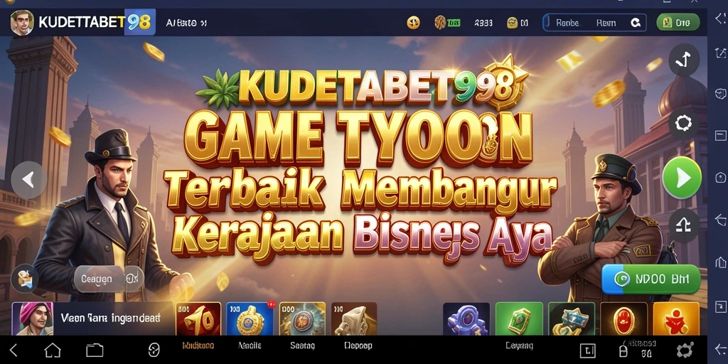 Tampilan menarik dari gameplay KUDETABET98 yang menunjukkan manajemen bisnis.