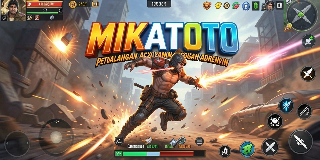 Screenshot menampilkan aksi mendebarkan dari gameplay MIKATOTO.