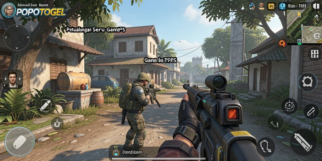 Tangkapan layar dari gameplay seru POPOTOGEL.