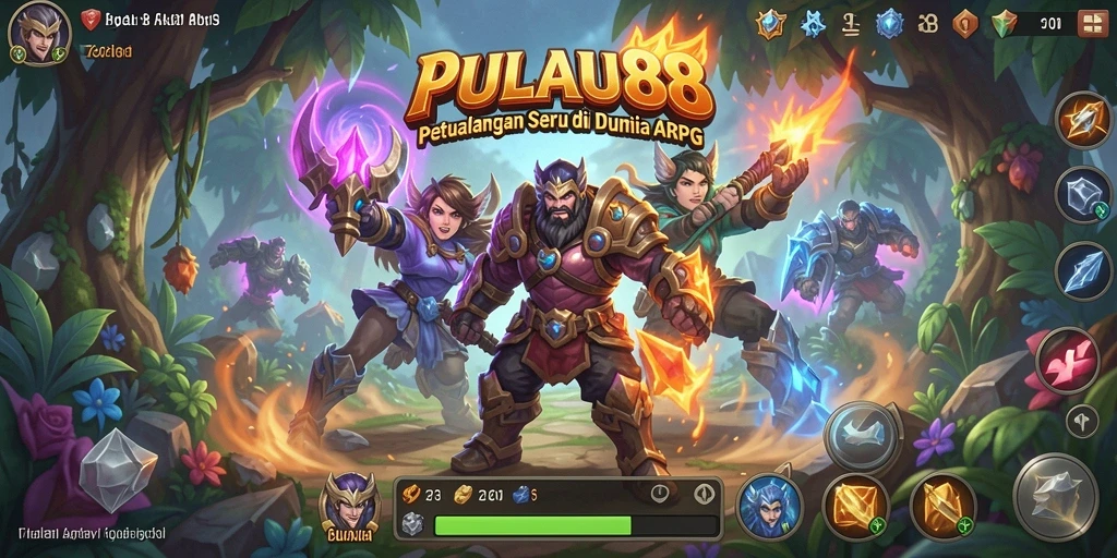 Tampilan gameplay PULAU88 yang epik dan menegangkan.