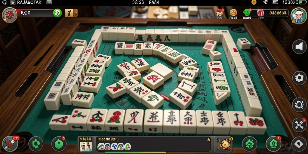 Tampilan gameplay RAJABOTAK yang menawan dan penuh tantangan.